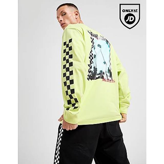 Vans Daybreak Photo Long Sleeve T-Shirt - Green - Mens - XL