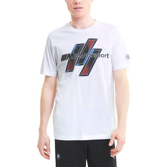 Formula 1 BMW Motorsport Men's Life Graphic Tee  Puma White  L