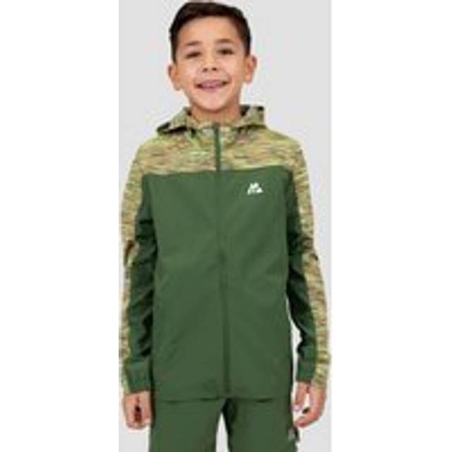 Montirex - Boys Trail Windbreaker - Khaki, Orange, Black - L/B - Boy's Light Jackets - Black/Khaki/Orange