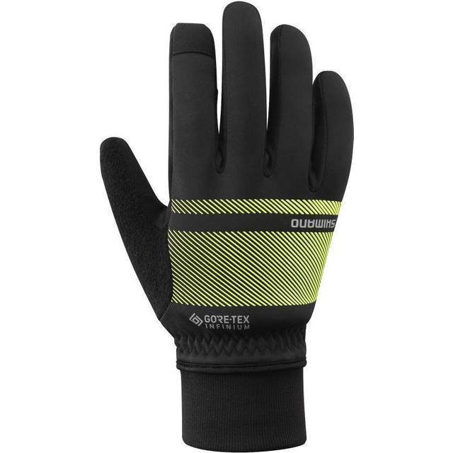Handskar Shimano Infinium Primaloft GORE-TEX Svart/Gul S