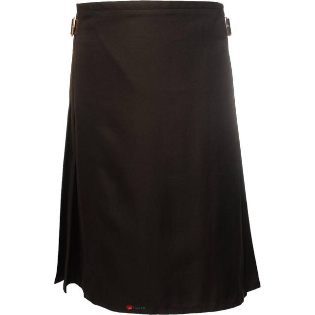 "(30-32"") Gents Party Kilt Black"