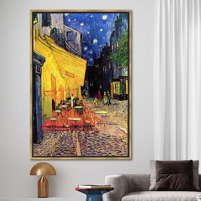 Print on Canvas - Gold Floater Framed (40 cm H x 60 cm W)