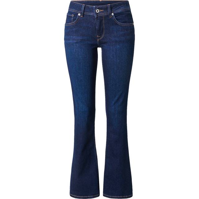 Pepe Jeans Pimlico Flare Low Waist Jeans Blue 28 / 32 Women