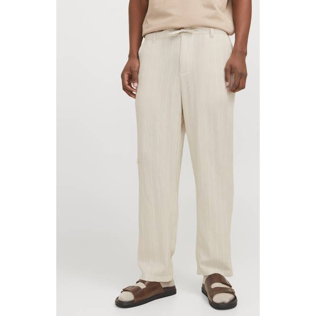 Lös Passform Chinos - Grå - XL