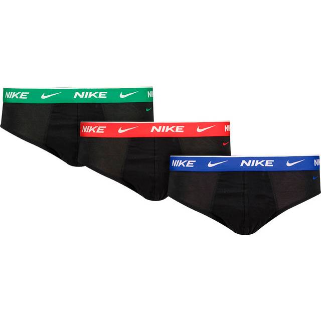 Nike Everyday Cotton Stretch Slip 3 Pack Men black, size: M