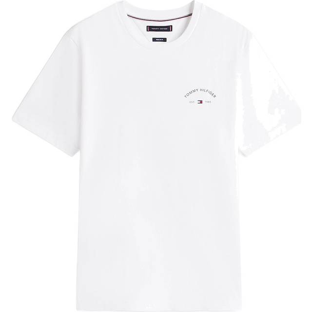 Tommy Hilfiger Hotel Logo Cotton T-Shirt, Khaki/Multi
