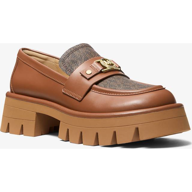 Michael Kors Loafers - Mandy Loafer - brown - Loafers for ladies - 8 (UK)