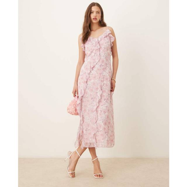 Frill Midi Dress