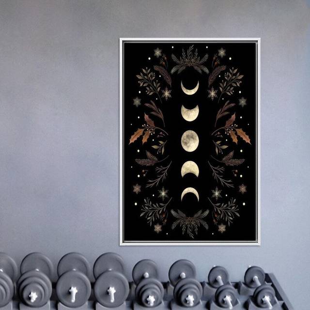 Print on Canvas - White Floater Framed (80 cm H x 110 cm W)
