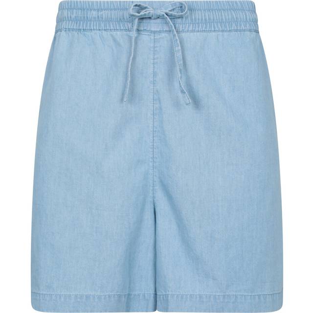 (6 UK, Navy) Mountain Warehouse Womens/Ladies Astra Chambray Shorts