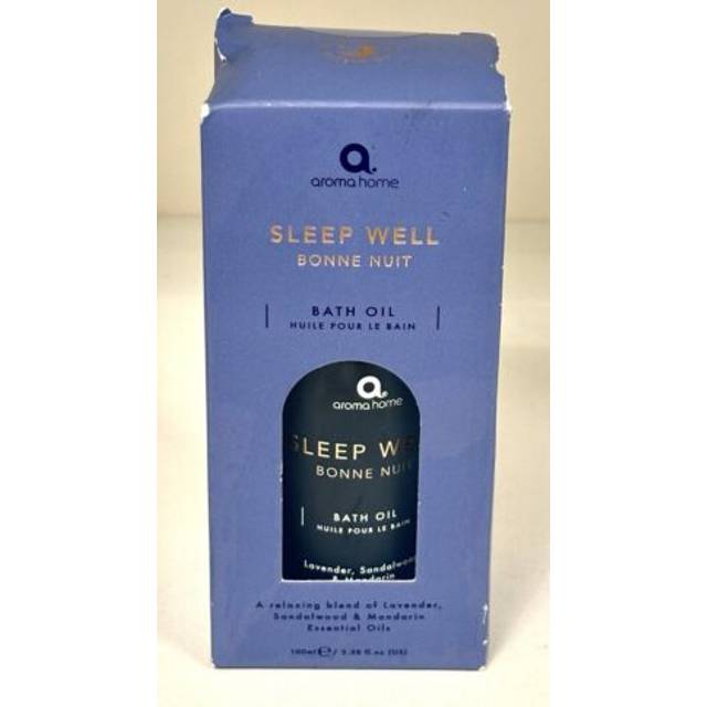 Sleep Well Bath Oil Lavender, Sandalwood & Mandarin Fragranced Gift
