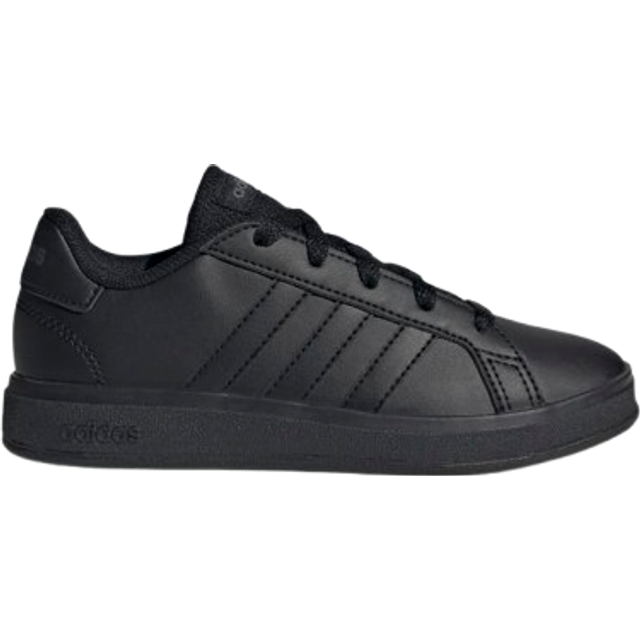 Kids Grand Court Trainers - Black - 28 (10)