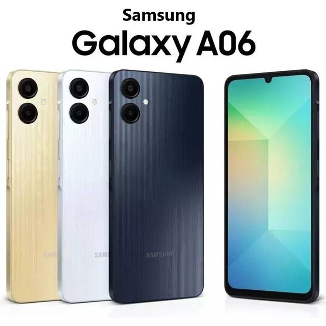 Samsung Galaxy A06 A065F DS (64GB+4GB, Black)