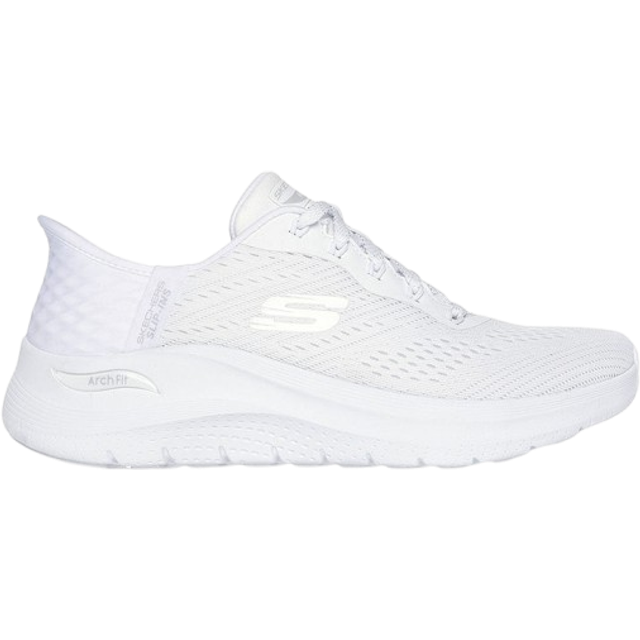 Skechers Dam Arch Fit 2.0 Easy Chic Sneaker, Vitt, 37 EU