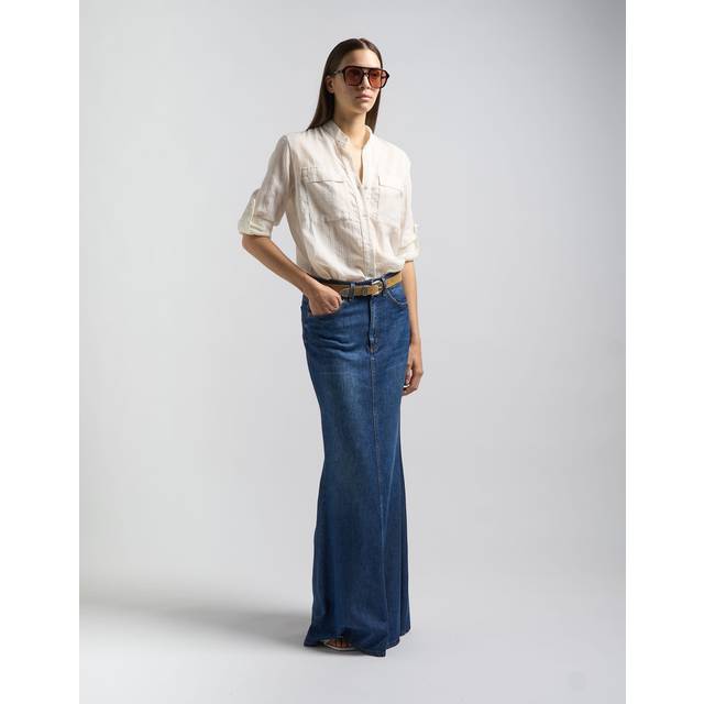 Dondup woman gonna lunga denim 19428
