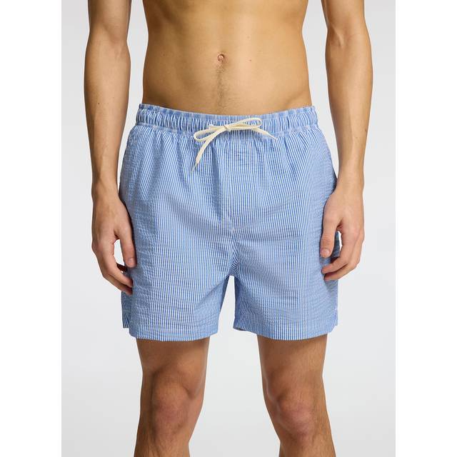 Seersucker Swim Shorts