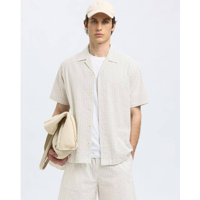 Seersucker Short Sleeved Shirt