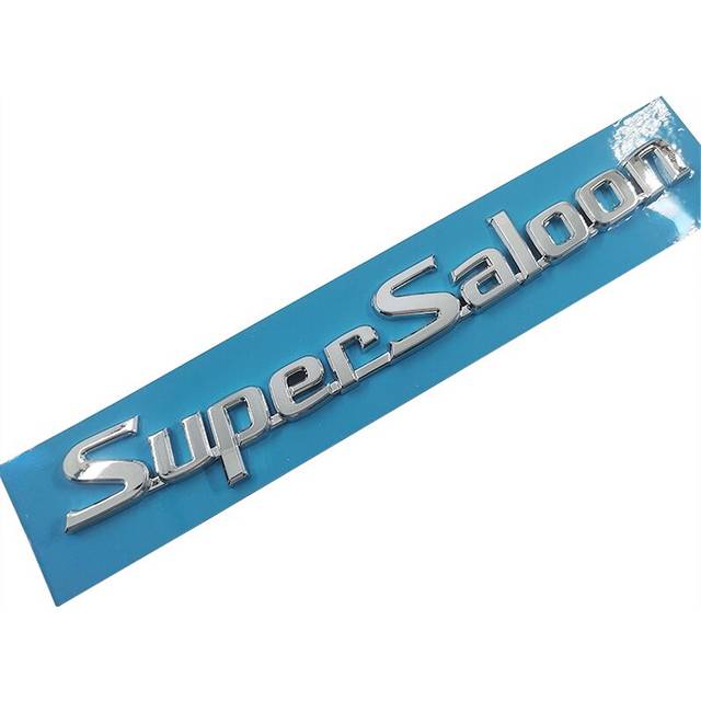 Supersaloon Super Saloon Letter Rear Tail Emblem Trunk Logo Letters Nameplate