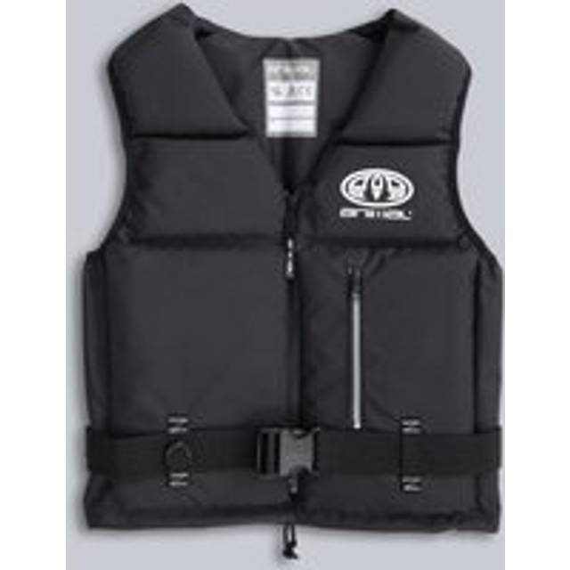 'Mist' Adjustable Waist Comfortable Highly Visible Buoyancy Aid - Jet Black