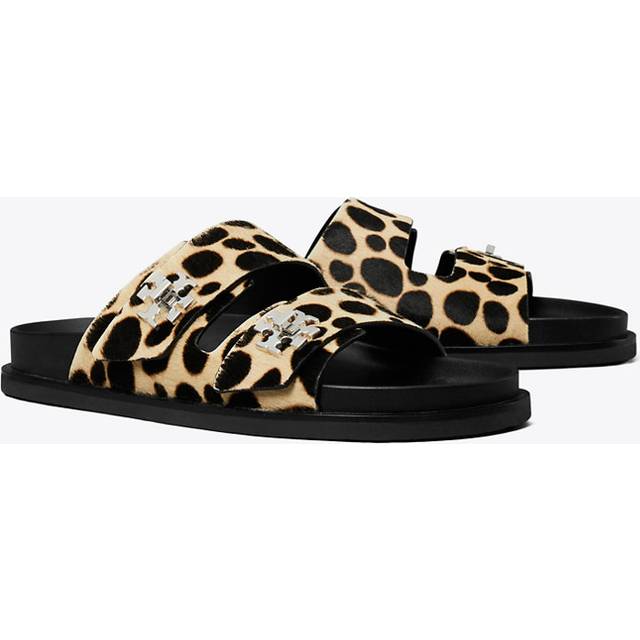 Tory Burch Sandals - T Lock Sport Slide - beige - Sandals for ladies - 4.5 (UK)