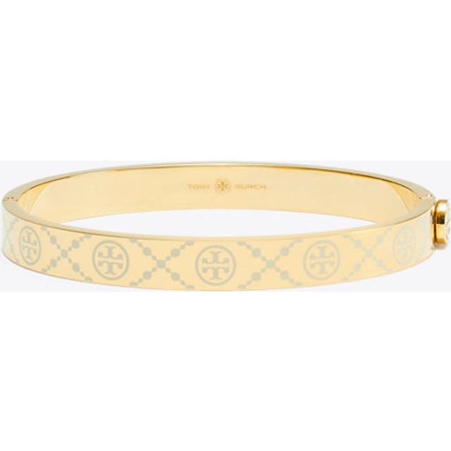 Tory Burch T Monogram Hinge Bracelet