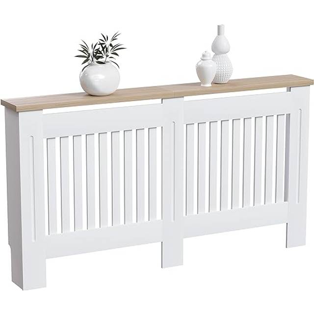 Arlington Radiator Cover - White / 152cm