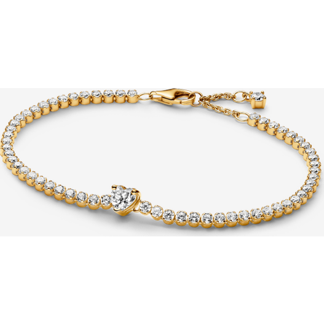 Pandora Armband Classic Stone 560041C01-18 - gold