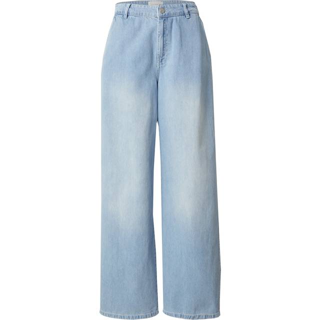 Women's high-waisted jeans Moss Copenhagen Ingrid Lis - Bleu