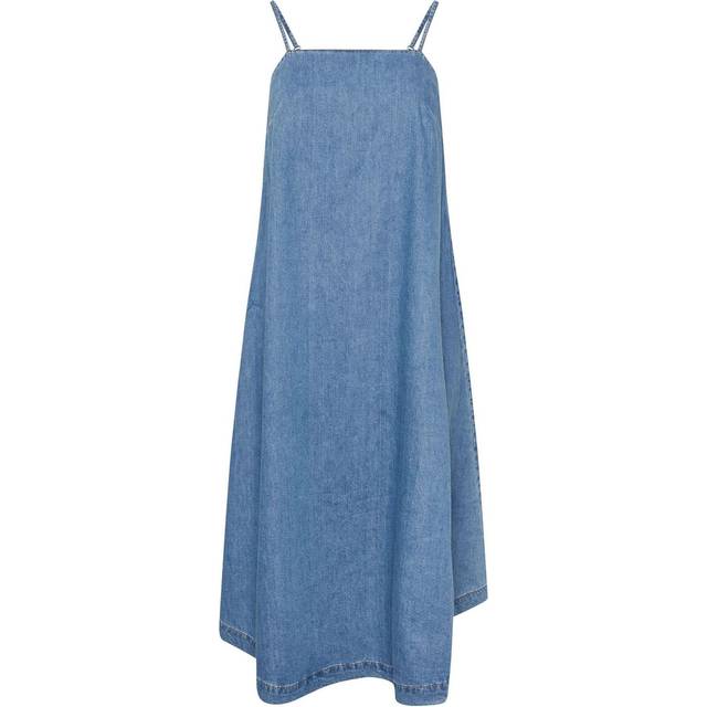 Yours Curve Blue Denim Maxi Dress, Women's Curve & Plus Size, Yours - 20