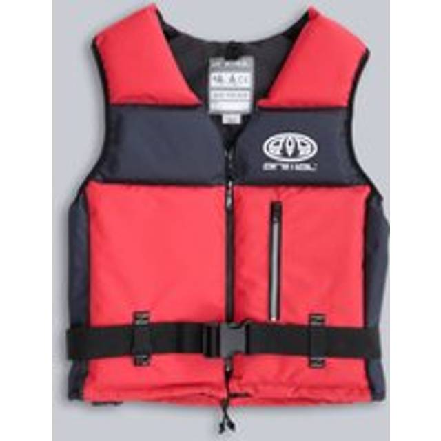 'Mist' Adjustable Waist Comfortable Highly Visible Buoyancy Aid - Red - L