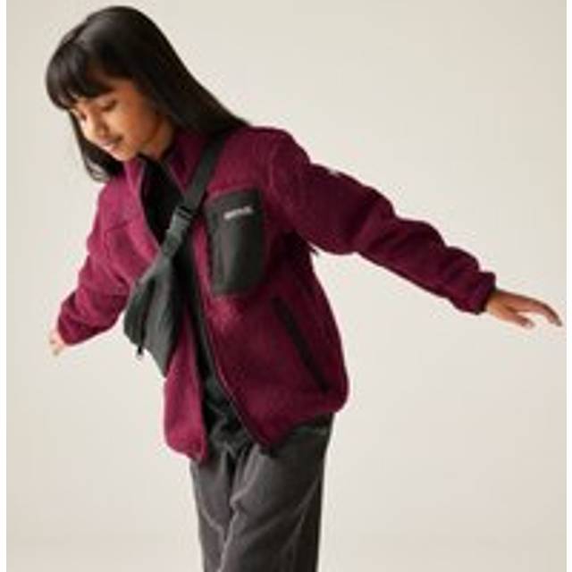 Frankie Warm Borg Full-Zip Insulating Fleece - Red - 14 Years