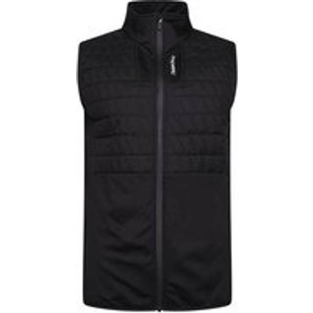 Men's Penrith Quilted Golf Gilet - Black - 4XL