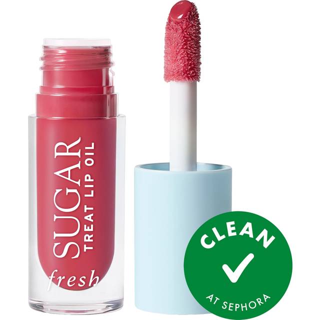 Fresh Sugar Treat Lip Oil Læbeolie Begrænset Udgave Skygge Rose - 4 ml