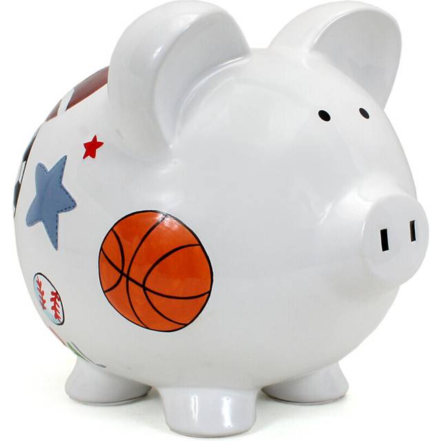 Child to Cherish Ceramic Piggy Bank for Boys  Sports