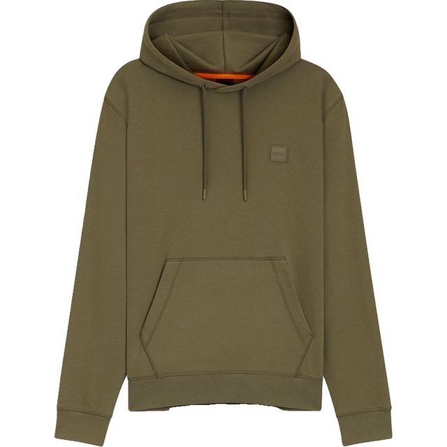 BOSS Wetalk Pullover Hoodie Khaki Green