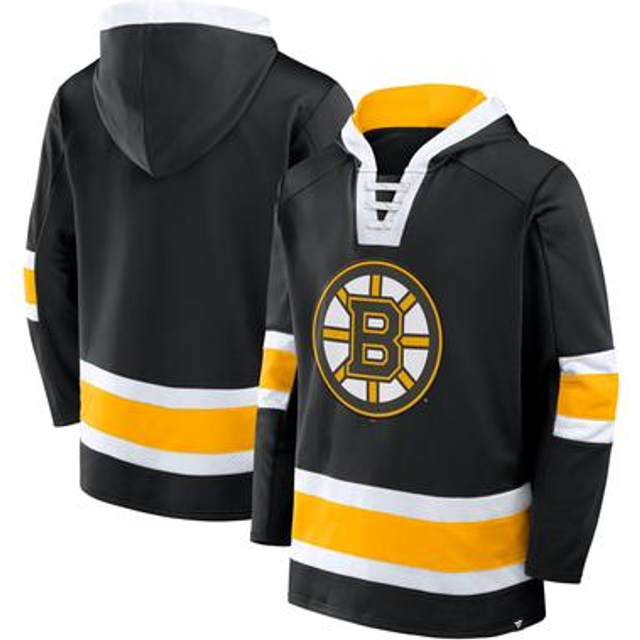 Boston Bruins Laced Hockey Hoodie - Mens
