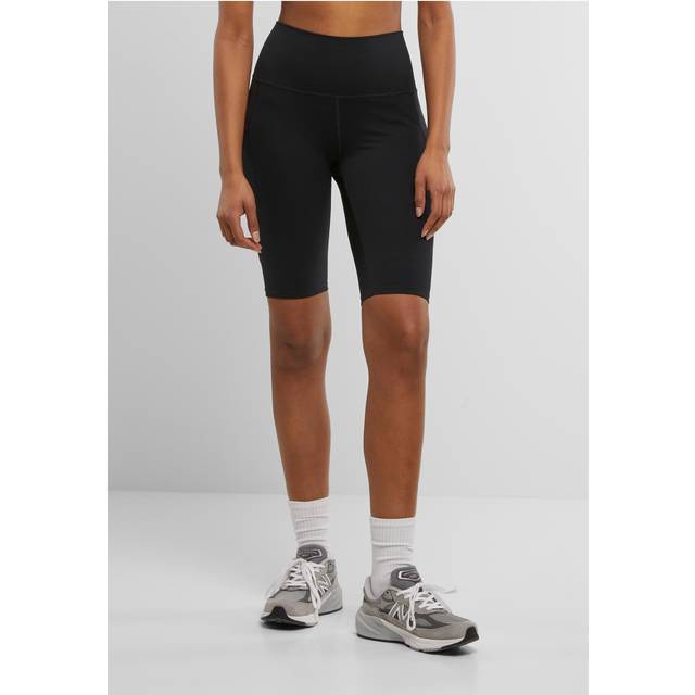 Urban Classics - Ladies Short - Shorts - black - M - 82% Nylon, 18% Elastane,Jersey