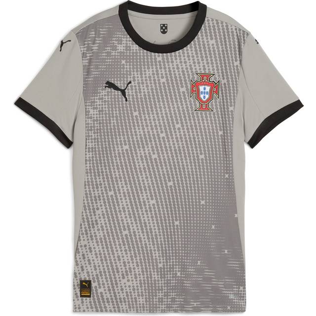 PUMA Portugal 2025 Goalkeeper Short Sleeves Jersey Women - ['Grå'] (Small)