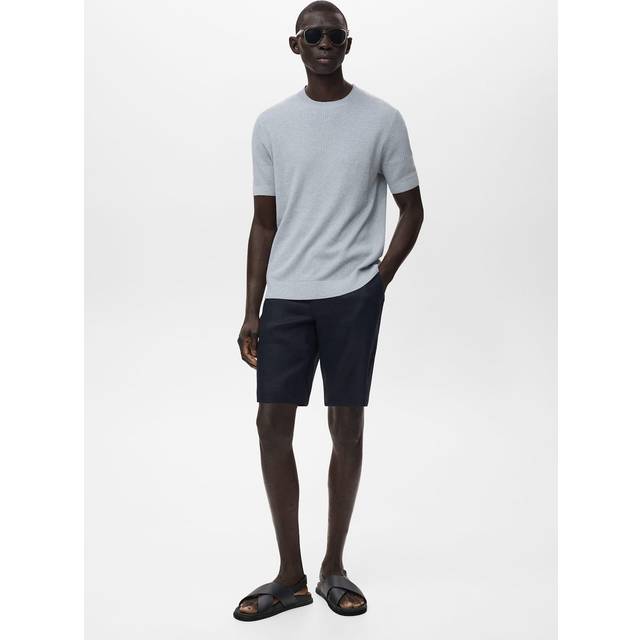 Mango Carp Linen Shorts