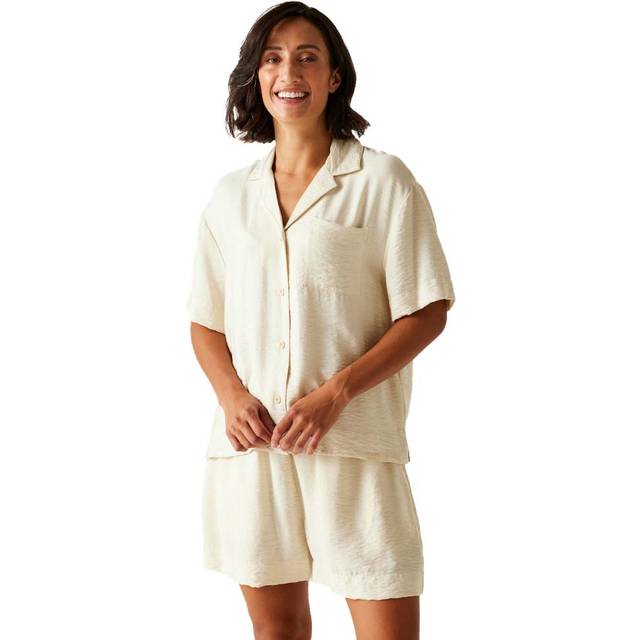'Salise' Lightweight Shirt - Cream - 16