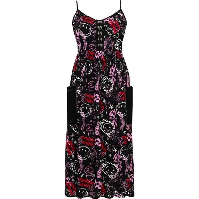 Womens Riot Dress - Black - XS