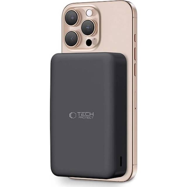 Tech-Protect Lifemag Magsafe Powerbank 20000 mAh - Svart