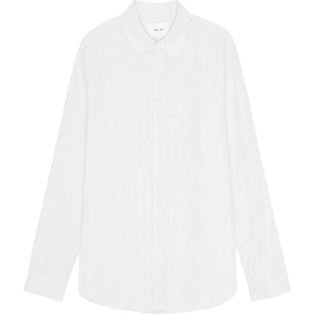 NN07, Formal Shirts, male, White, L, Classic White Buttoned Shirt