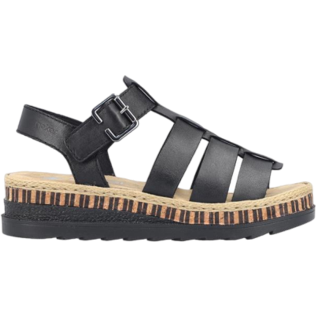 RIEKER V7904-00 |Svart |39
