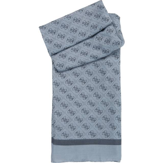 Guess Katya 4G Logo Scarf - Blue - T/U
