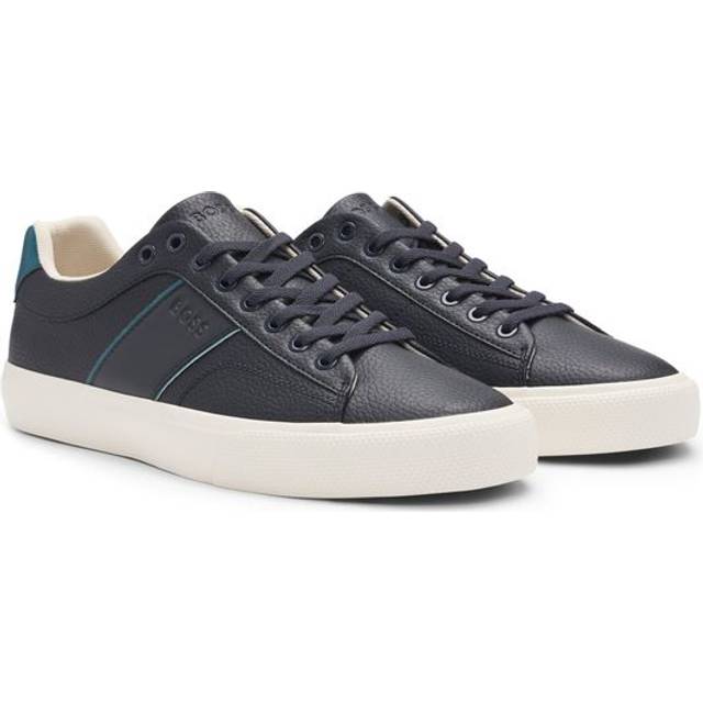 Boss Aiden Tennis Trainers in Dark Blue
