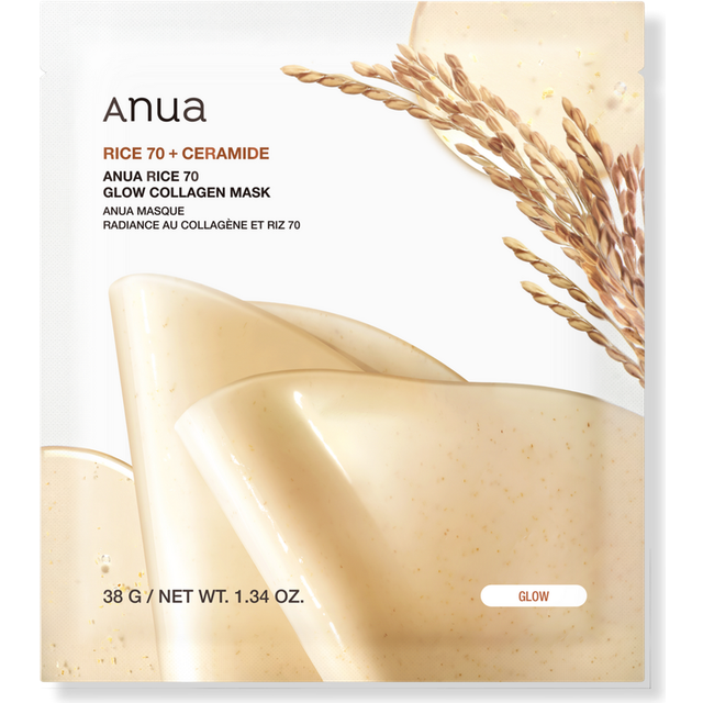 Anua Rice 70 Glow Collagen Mask 1 stk