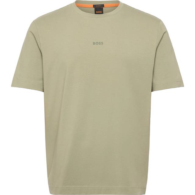 Men's BOSS Relaxed Fit TChup T-Shirt Open Green - Size: 44