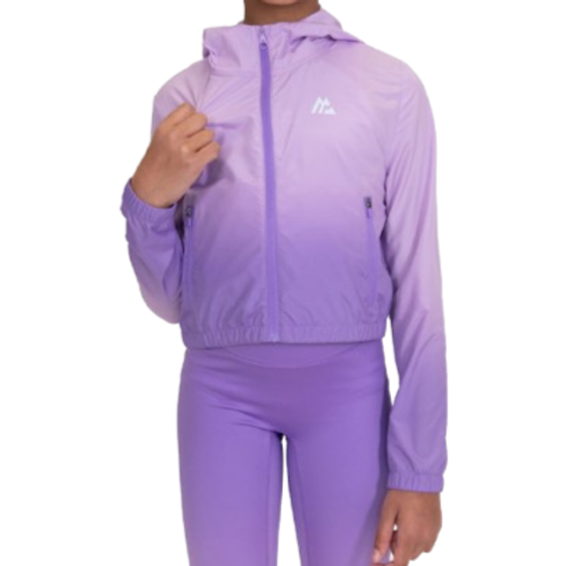 Montirex - Girls Glow Windbreaker - Purple - XL/G - Girl's Light Jackets