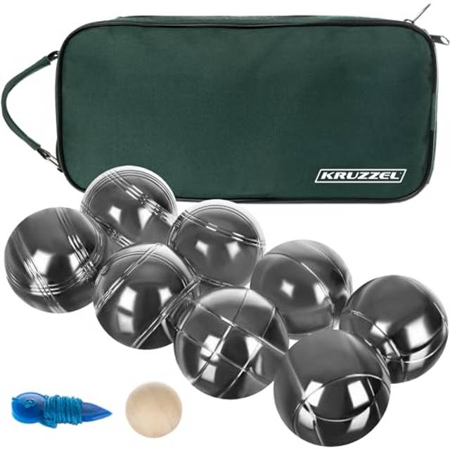 Boule-set 8 Klot med Väska - Utomhusspel